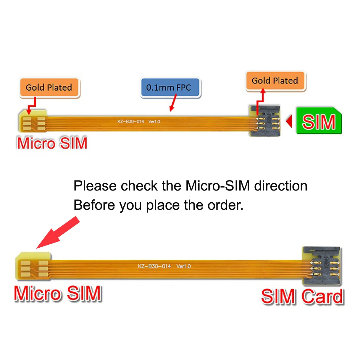 Jimier 3G 4G микро сим карта набор мужчин к стандарту UIM SIM Женский мягкий плоский FPC