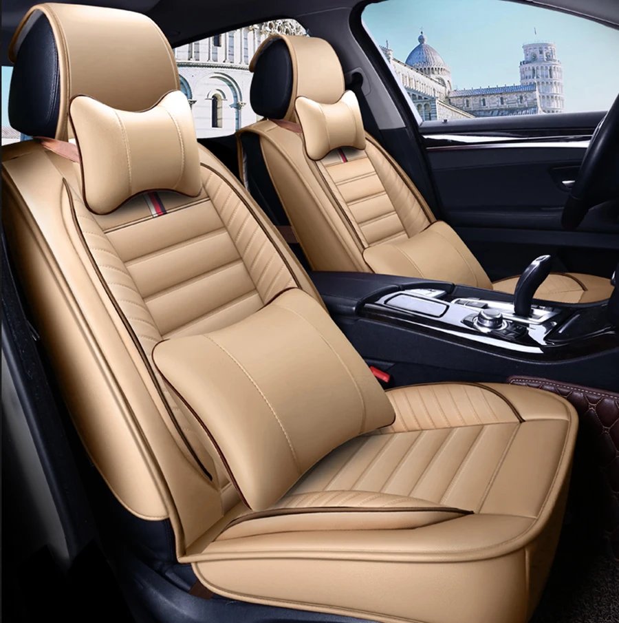 Высокое качество из искусственной кожи чехлы для сидений автомобиля Audi A6L Q3 Q5 Q7 S4 A5 A1 A2 A3 A4 B6 b8 B7 A6 c6 A7 A8 аксессуары авто стиль