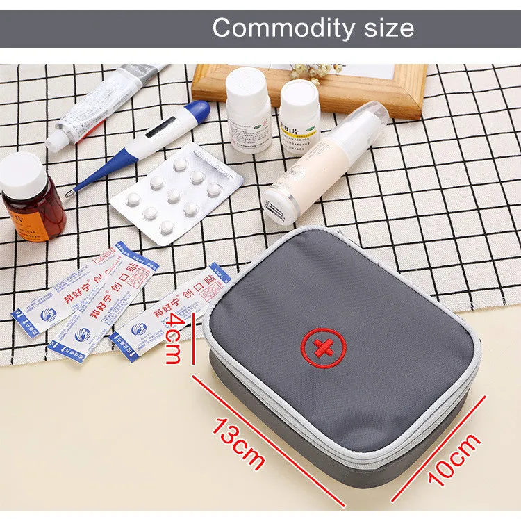 13*10*4 см милый мини портативный медицинский мешок Аптечка медицинские аварийные наборы Органайзер наружная Бытовая медицинская сумочка