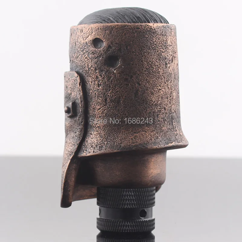Медный Ned Kelly шлем автомобиль грузовик ручная рукоятка для рычага переключения