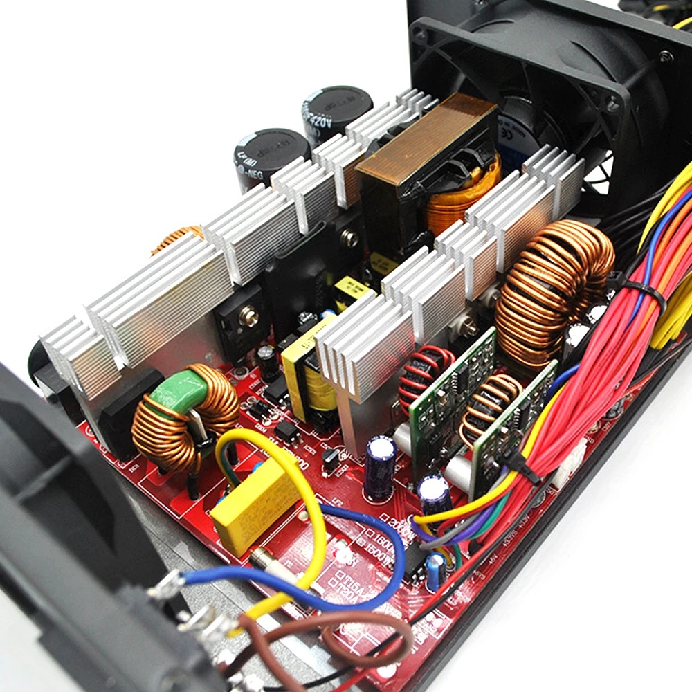 2200W 180-260V Switching Power Supply 90% High Efficiency for Ethereum S9 S7 L3 Rig Mining high-end graphics card motherboard PC