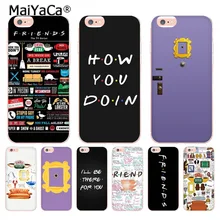 Чехол для телефона MaiYaCa Friends сезонный ТВ для iphone 11 Pro 11 Pro Max 8 7 6 6S Plus X XS XR XSMAX 4S