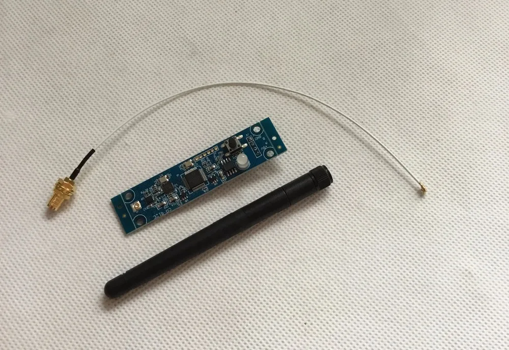 Беспроводной приемник и передатчик 5 В 2 4 ГГц DMX512 в 1 плата модуля PCB с антенной