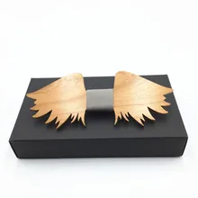 Деревянный галстук-бабочка для мужчин модный смокинг классическая деревянная бабочка-бабочка Свадебная вечеринка галстук-бабочка Новогодний подарок corbatas