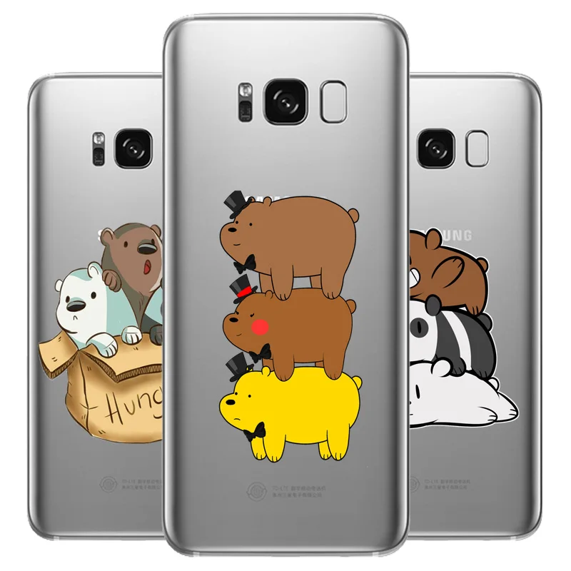 DREAMFOX N030 забавные мы терпеть мишки Мягкий силиконовый чехол из ТПУ для samsung Galaxy Note S