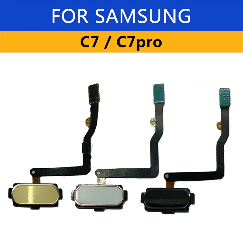 

Home Button Fingerprint Sensor Flex Cable for Samsung Galaxy C7 C7 pro C7000 C7010 Replacement