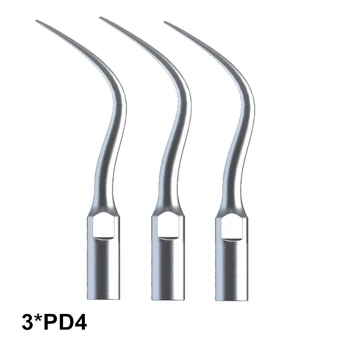 

New 3Pcs PD4 Dental Perio Tip For SATELEC And DTE Ultrasonic Scaler Use For Remove Subgingical Calculus Care Tools