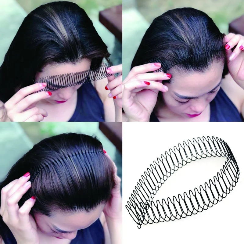 

7 PCS Women Headwear Roll Curve Inserted Hair Comb Clips Barrette Accessories Invisible Hairpins Hairgrips Hair Styling Tool