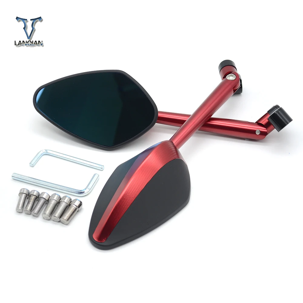 

Universal CNC Motorcycle Rearview Mirrors Rear View Side Mirror For Honda cbr300r cb500f cb500x GROM rc51 rvt1000r sp-1/sp-2