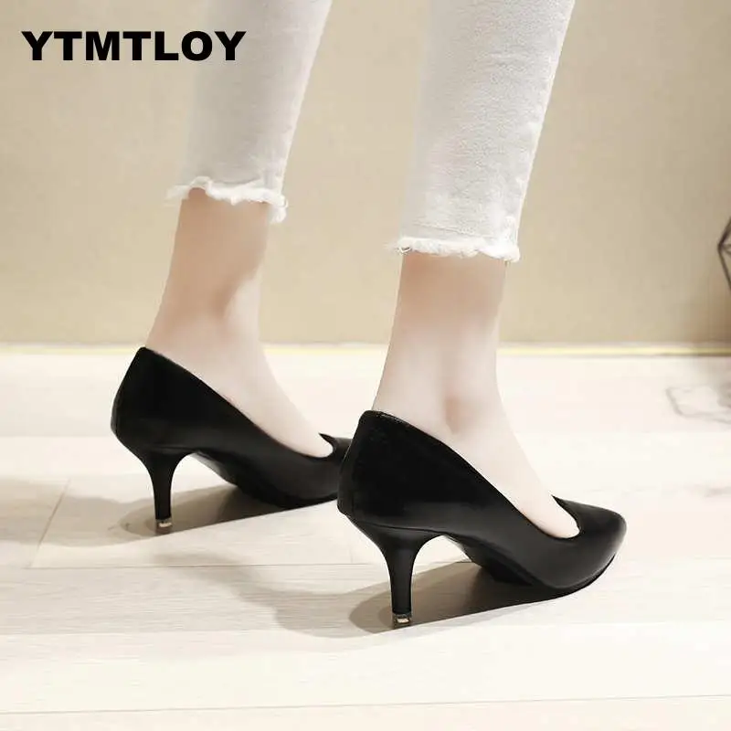 

2019 New Women Pumps Summer Fashion Sexy Pointed Toe Wedding Party Shoes Woman Sandals High Heels Zapatillas Mujer Lady Shoes