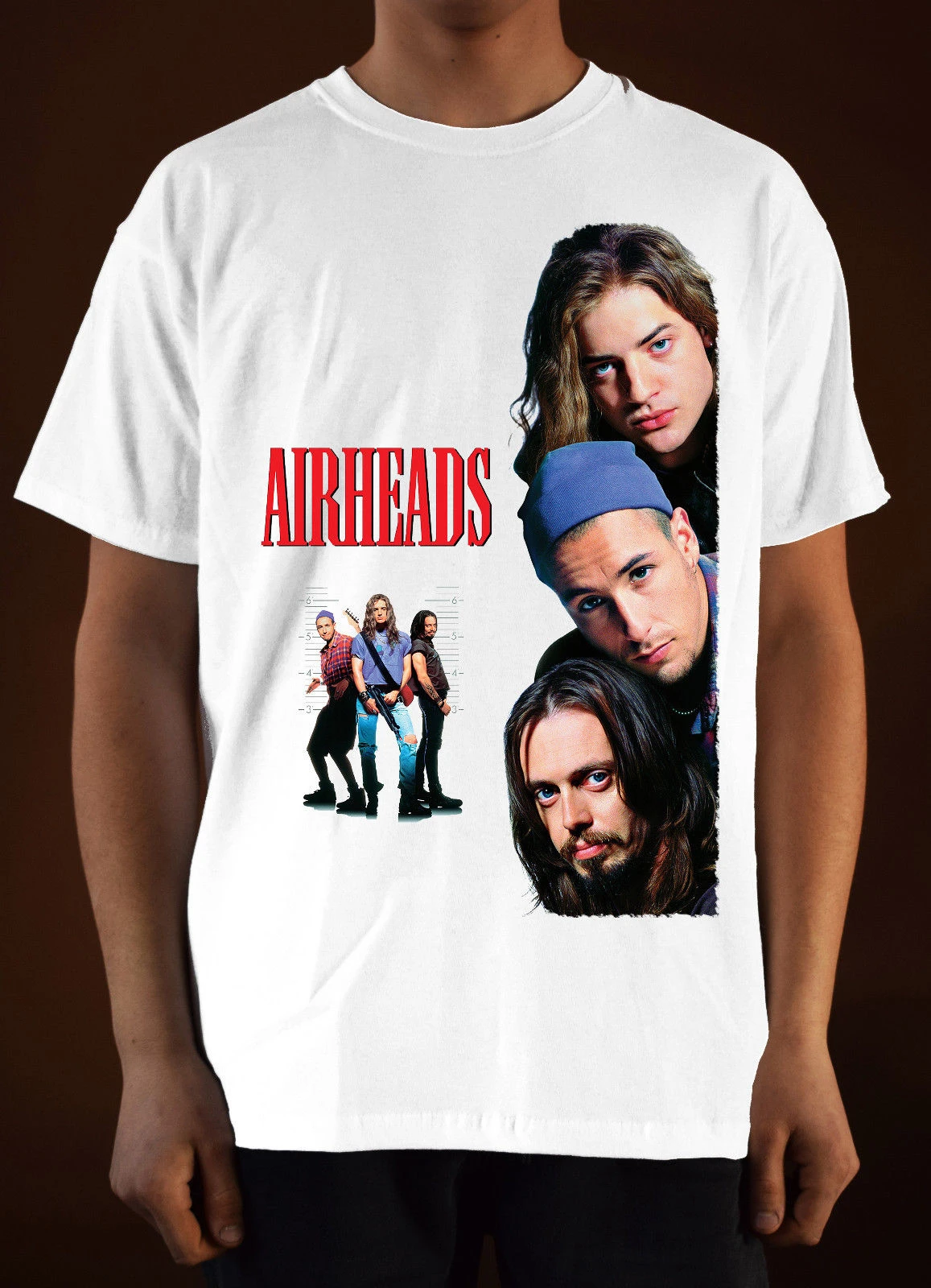 Airheads Movie Poster Ver 1 Adam Sandler T Shirt White S 5xl Fashion Style T Shirts Aliexpress