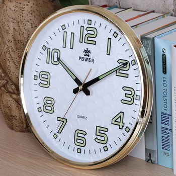 

Light Night Large Wall Clock Modern Design Silent Vintage Home Decor Wall Watches Horloge Murale Reloj De Pared Klok Gold Silver