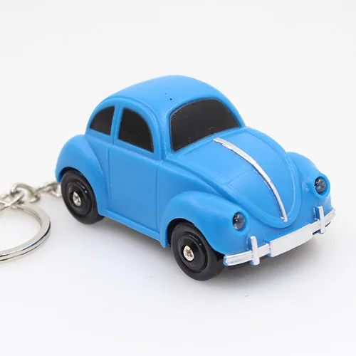 СВЕТОДИОДНЫЙ брелок со звуком в виде старого пузыря, классный брелок с фонариком, детский подарок, светодиодный брелок для ключей в виде автомобиля - Цвет: Blue