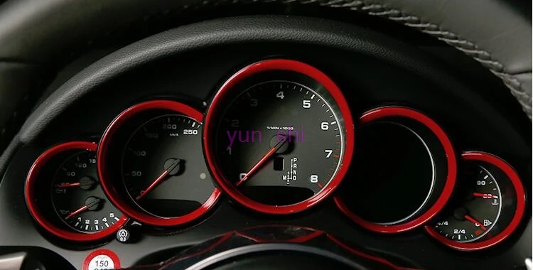 Аксессуары для украшения приборной панели автомобиля стикер с кольцом Стайлинг