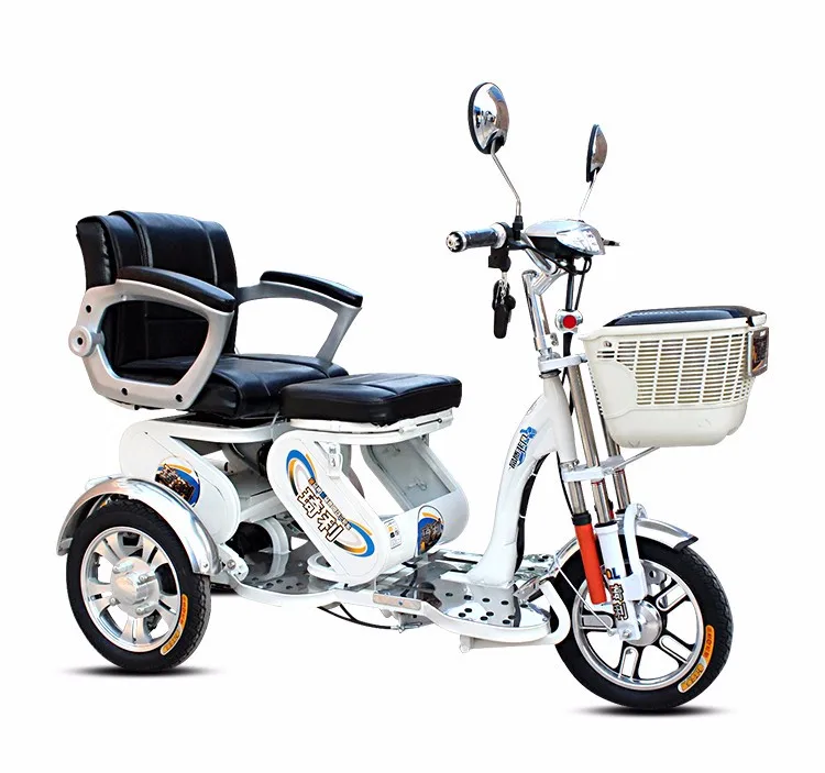 Бесплатная доставка 48 В 550 Вт поворотный сиденье три колеса электрический скутер/e-scooter