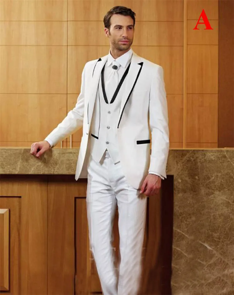 2019 Fall Groom Tuxedos For Men Tailcoat Notched Lapel Men S Suit