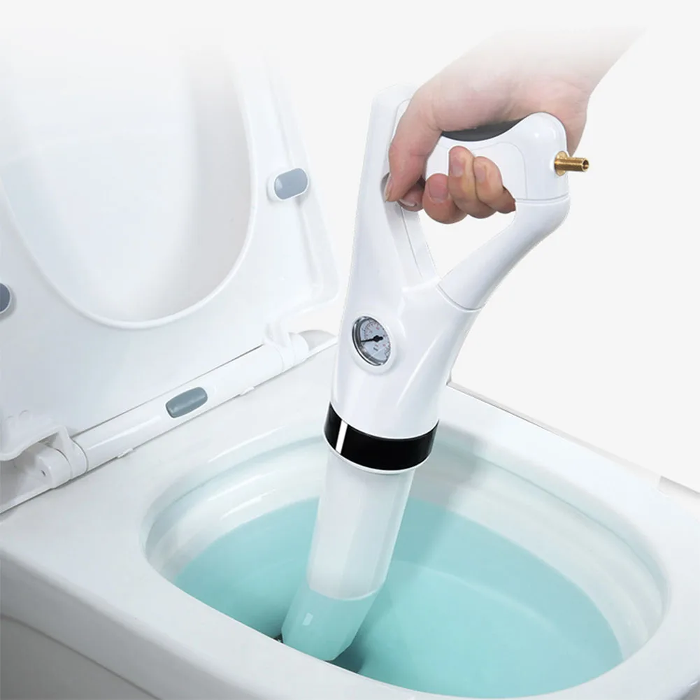 

Effective Home Toilet Dredging Tool Sink Powerful Suction ABS Sewer Plugging Ergonomic High Pressure Anti Splash Floor Drain