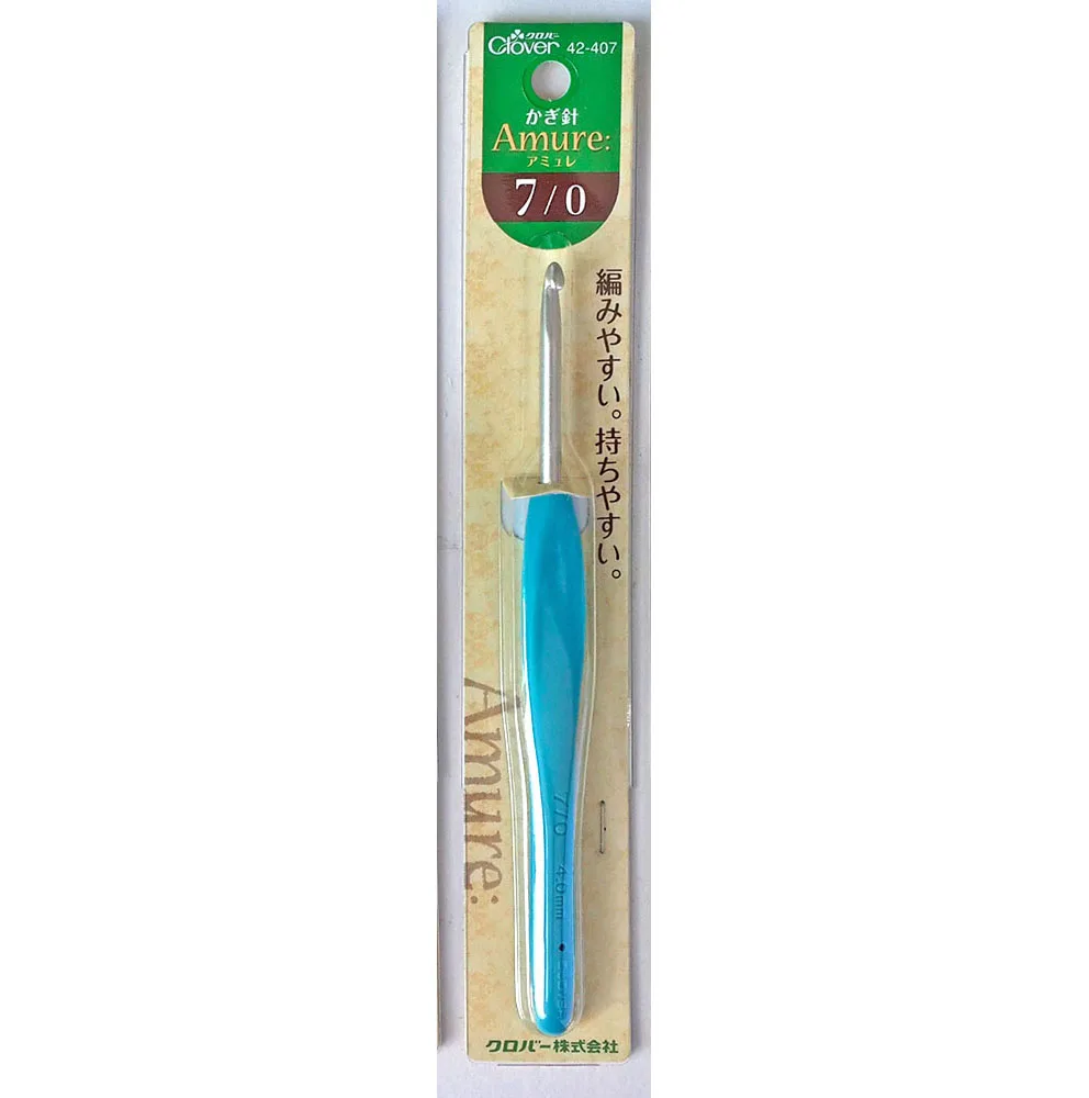 

4mm Japan Clover Aluminum Amour Crochet Hook Knitting Needles Original authentic Imported from Japan