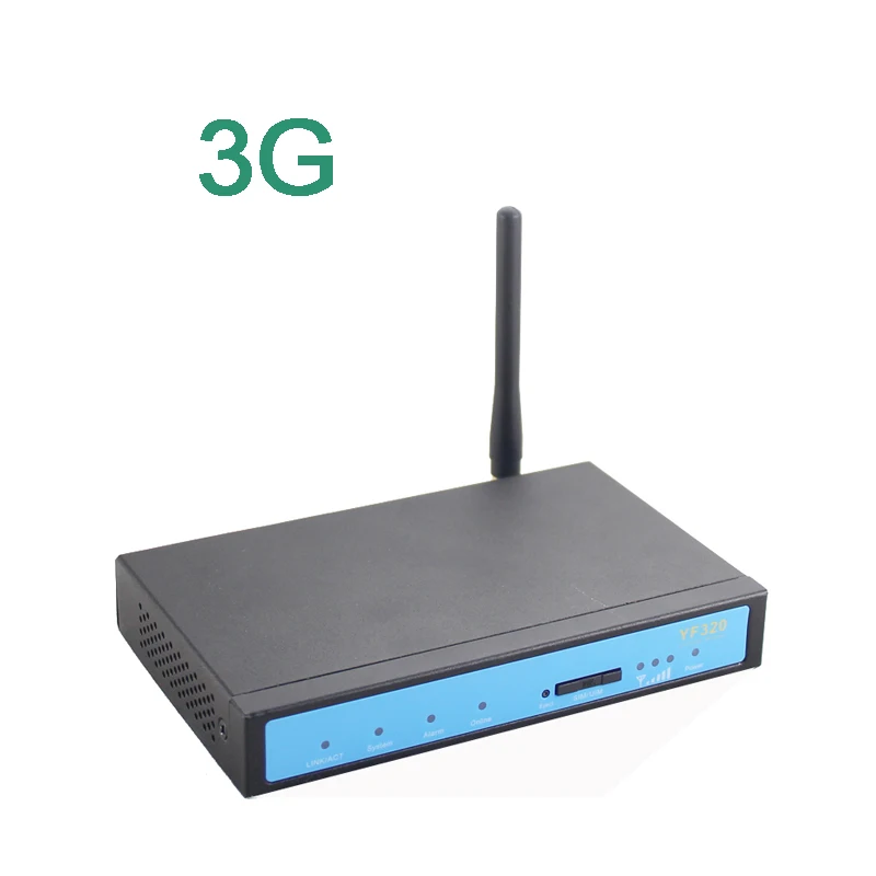 Высокоскоростной 21Mbp HSPA серии YF320 + прочный промышленный роутер 3G с монтажной