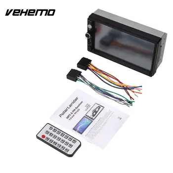 

7''HD Bluetooth Touch Screen Car Stereo Radio 2DIN FM/MP5/MP3/USB/AUX Player