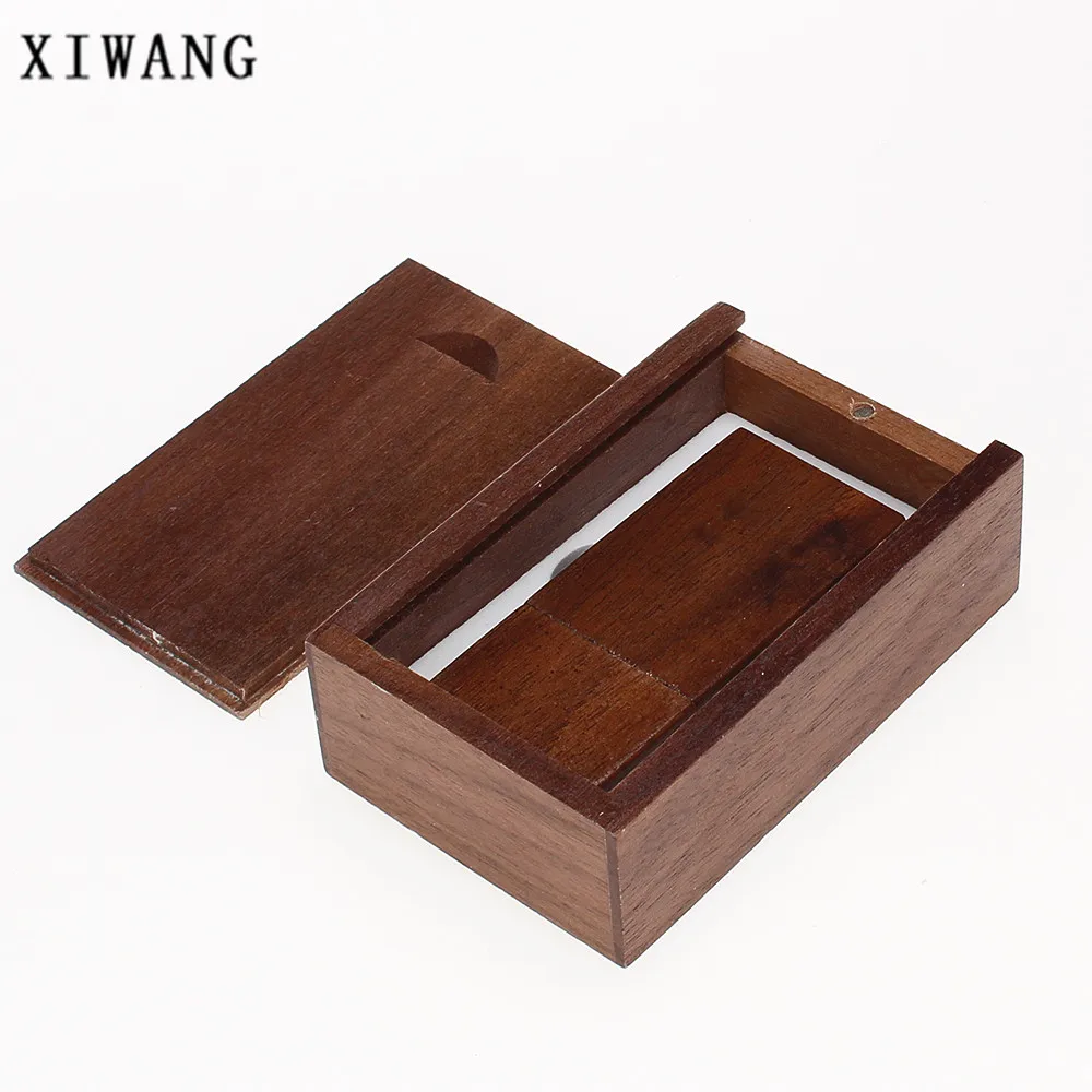 

new high grade usb 2.0 wooden USB flash drive 32gb 4GB 8GB pen drive 16gb pendrive 64gb usb stick 128gb box custom company logo