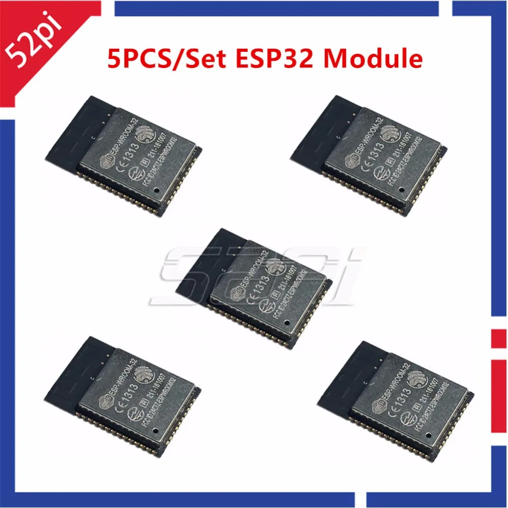 5 шт./лот! ESP32 ESP WROOM 32 32S Bluetooth и WI FI двухъядерный Процессор с низкой Мощность