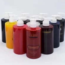 Hairdressing supplies Korea original blue color water hair waxing paste 6D acid care hair dye 500ml