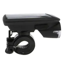 Bike Bicycle LED Solar USB 2.0 Rechargeable Front Head Light Headlight Lamp with 4 Super-bright LEDs