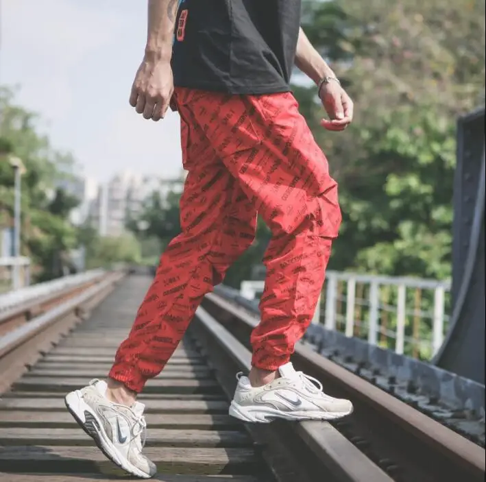 Летние модные тонкие брюки для мужчин; pantalones hombre cargo; свободные шаровары для мужчин; pantalon homme