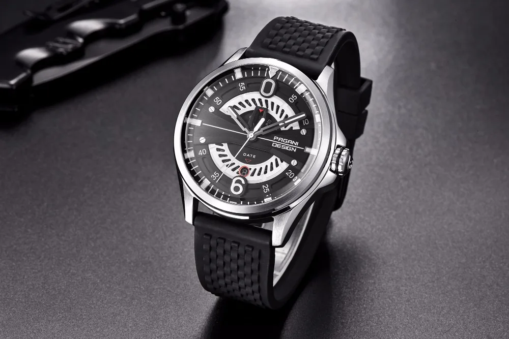 Оригинальный PAGANI Дизайн Топ Роскошные для мужчин кварцевые часы повседневное модные спортивные часы водостойкие сейсмических