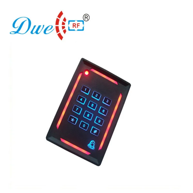 

DWE CC RF access control system 13.56mhz ic card proximity range rfid gate reader support external door bell