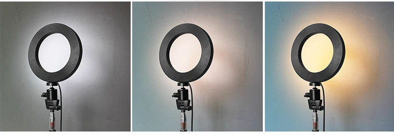 Dimmable LED Studio Camera Ring Light Photo Phone Video Light Annular Lamp With Tripods Selfie Stick Ring Fill Light For Canon - ANKUX Tech Co., Ltd