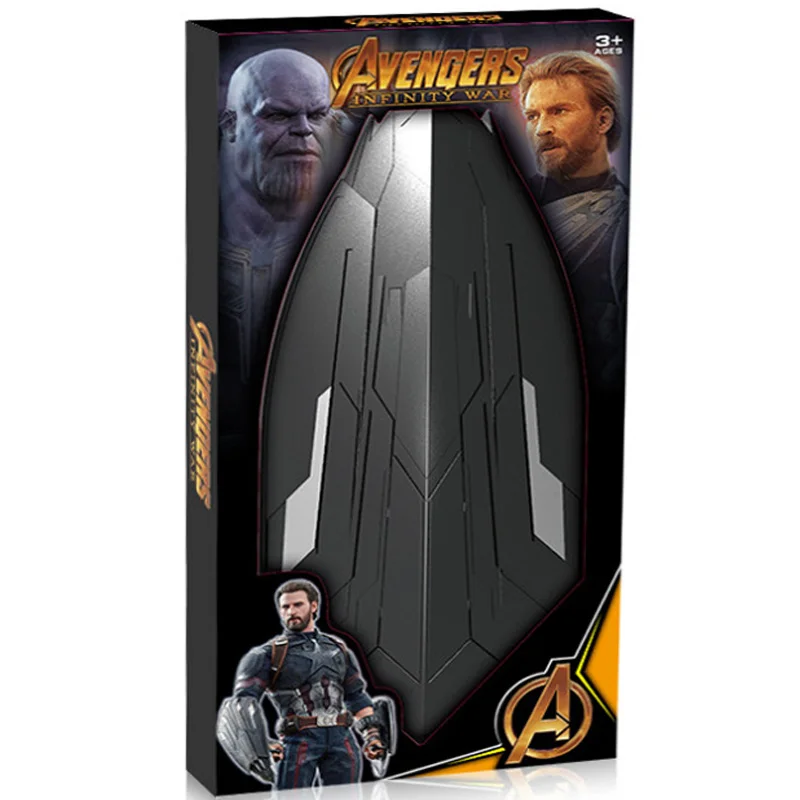 

Avengers Endgame Captain Marvel legends Captain America Shield Shield with Light Distortion Hobbies Action Toy Figures