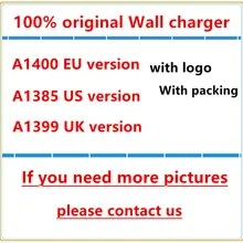 100 шт./лот A1400 ЕС США вилка стандарта Великобритании для USB AC зарядное устройство адаптер зарядное устройство для i5 6 7 8 X XS XR MAX с розничной коробкой