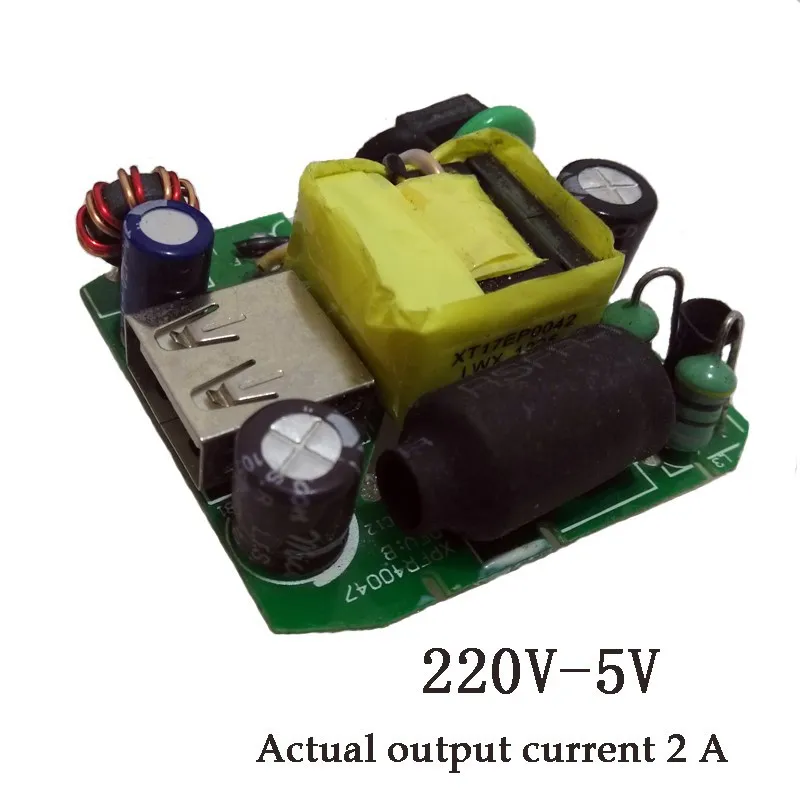 1 шт. 220 В до 5 В 2A AC-DC изолированный модуль питания трансформатор 220 до 5 В импульсный источник питания X8993