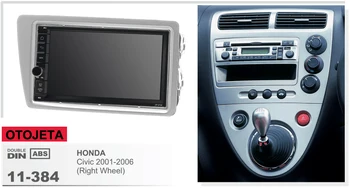 

Fit for honda civic RHD 2001-2006 quad core android 10 frame plus car radio audio stereo multimedia tape recorder gps