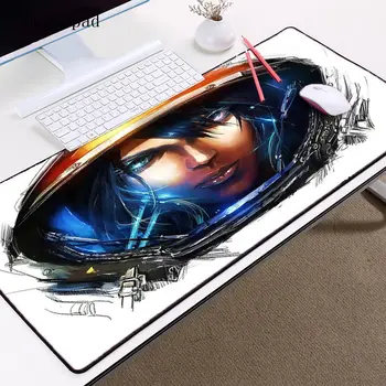

Congsipad Cool Pattern Sci-fi Game Art Wallpaper Printed Mouse Pad Mat To Decorate Pc Computer Tabletop and As Gift for Friends
