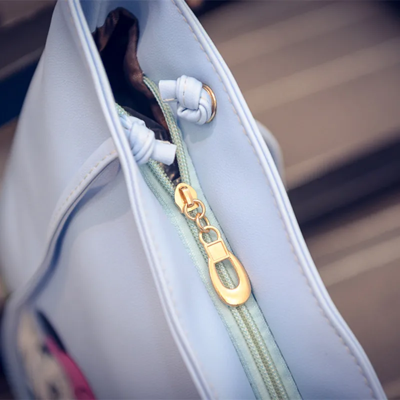 Дисней Микки Маус мультфильм большой емкости сумка шоппер Леди Сумочка для женщин шоппинг Досуг Мода Сумка