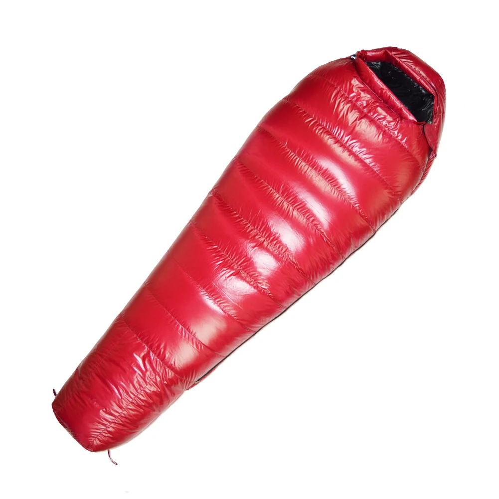 Winter Sleeping Bag Duck Down Filled 400g 600g 800g 1000g Ultralight Tent Sleeping Bag For Outdoor Camping Kiking Backpacking