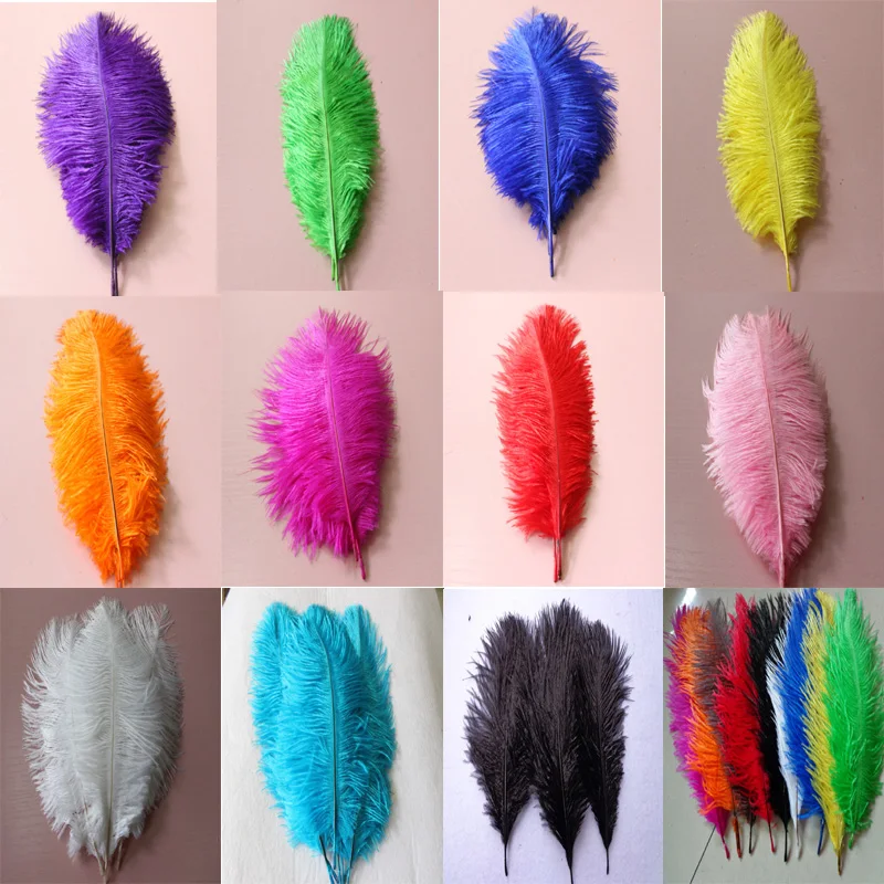 Натуральное страусиное перо 15 20 см/6 8 дюймов 10 шт.|ostrich feather|natural ostrich feathersfeather |