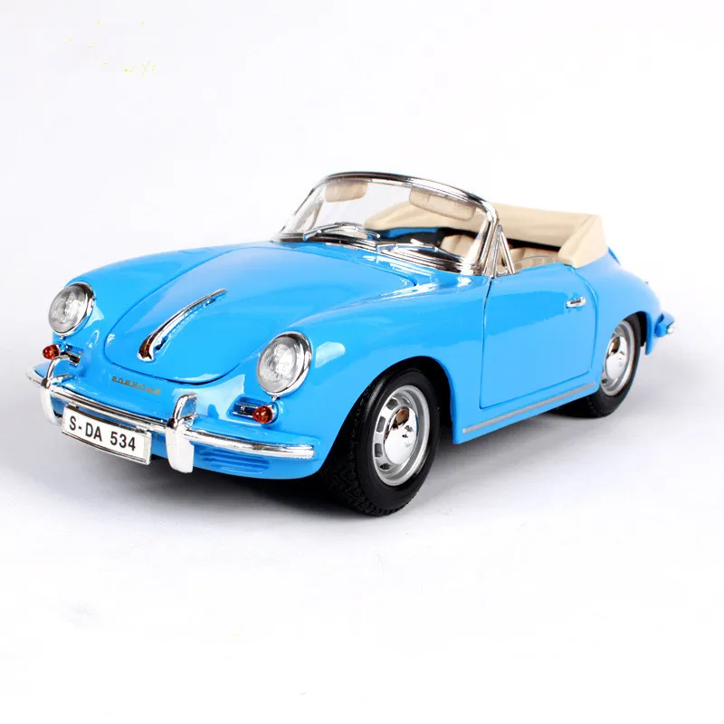 

1/18 Open Simulation Alloy Car Model 1961 356B Personalized Car Model Metal Car Model 24x10x7.5cm