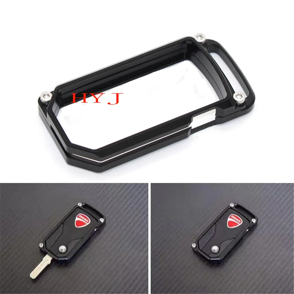 

For DUCATI DIAVEL 2011-2016 MTS1200 Multistrada 1200 2010-2014 Motorcycle Accessories Billet Aluminum Key Remote Cover Case