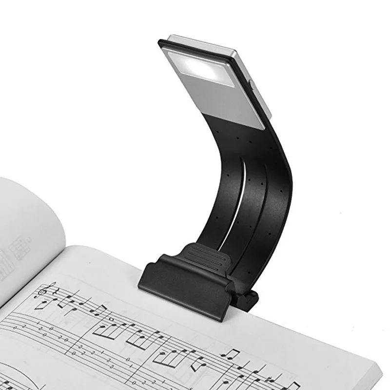 Светодиодная лампа для чтения с зарядкой от USB гибкая двухместная и ухода за