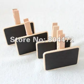 

420 Wooden Blackboard Chalk Board Pegs Craft stall labels place holder weddings Wood Craft Baby Shower Bridal Shower Buffet Sign