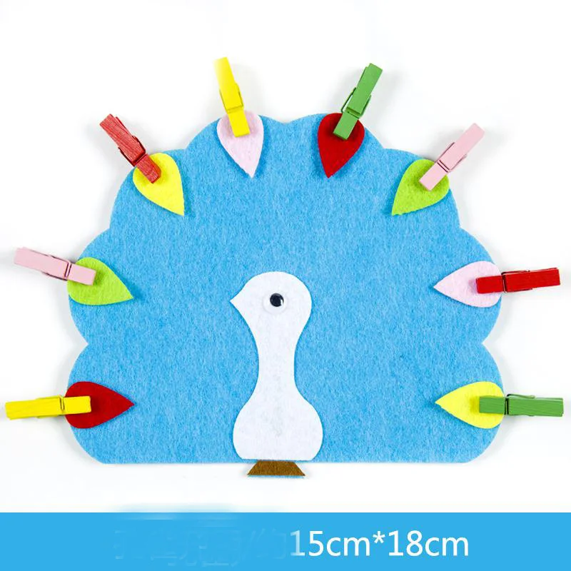 Arts And Crafts Малыш милый мультфильм животных искусств и ремесел интересные игрушки для детей Manualidades DIY Детская игрушка детский сад - Цвет: Arts And Crafts