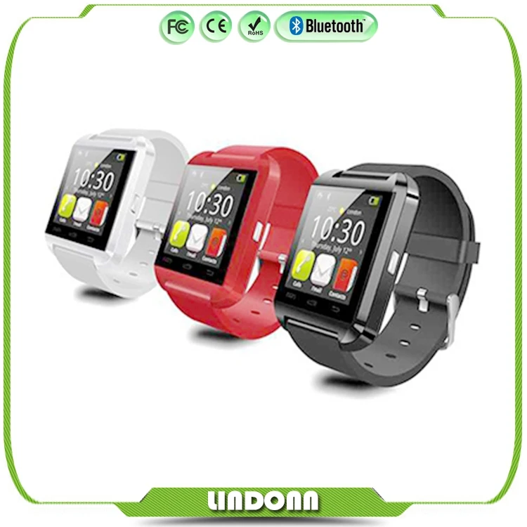 Bluetooth font b Smartwatch b font U8 U Watch Smart Watch Wrist Watches for iPhone 4