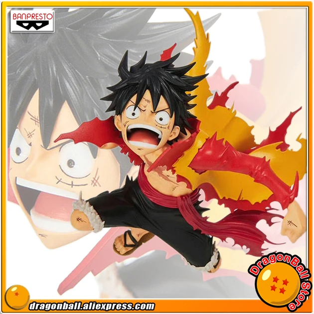 

Japan Anime "ONE PIECE" Original Banpresto WORLD FIGURE COLOSSEUM Zoukeiou vol.4 Collection Figure - Monkey D. Luffy