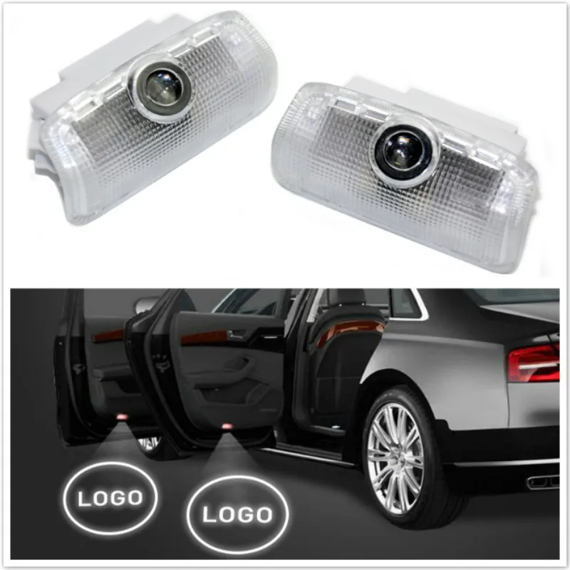 

2pcs For Infiniti FX37 F50 G35 G37 QX50 QX70 QX80 Q50 Q60 Q70 EX35 FX35 QX56 M35 LED Car Welcome Door Light Laser Projector Lamp