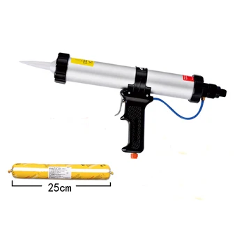 

Professional 400ml Sausage pneumatic air glass glue guns, air caulking gun tools