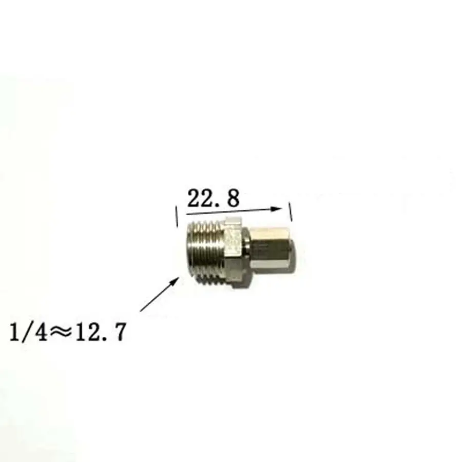 Подходит для 4 мм/2 5 мм OD/ID шлангов x DN8 1/4 &quotBSP Мужской Латунный быстроразъемный